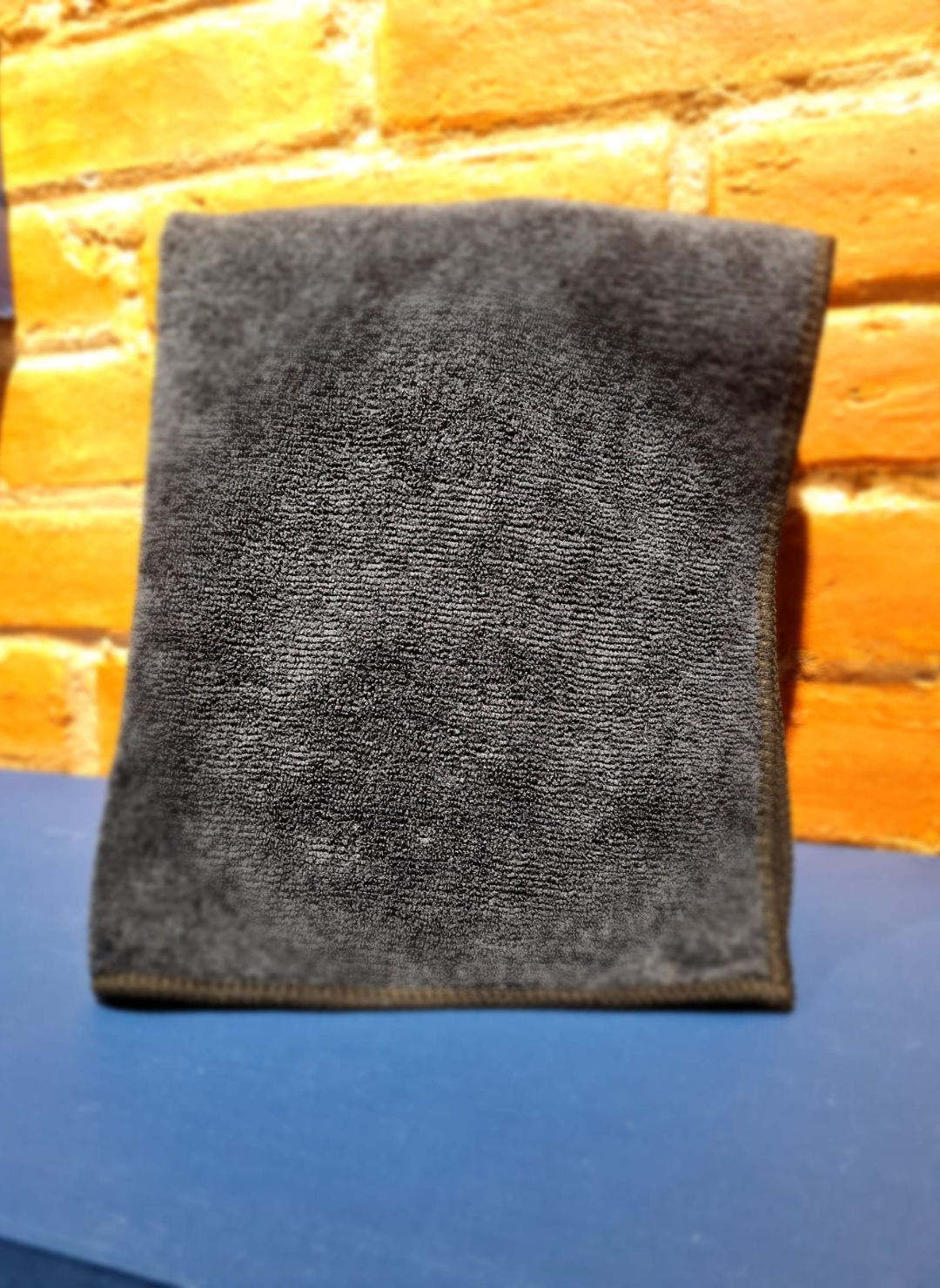 Image of Stitched Edge Black 300gsm